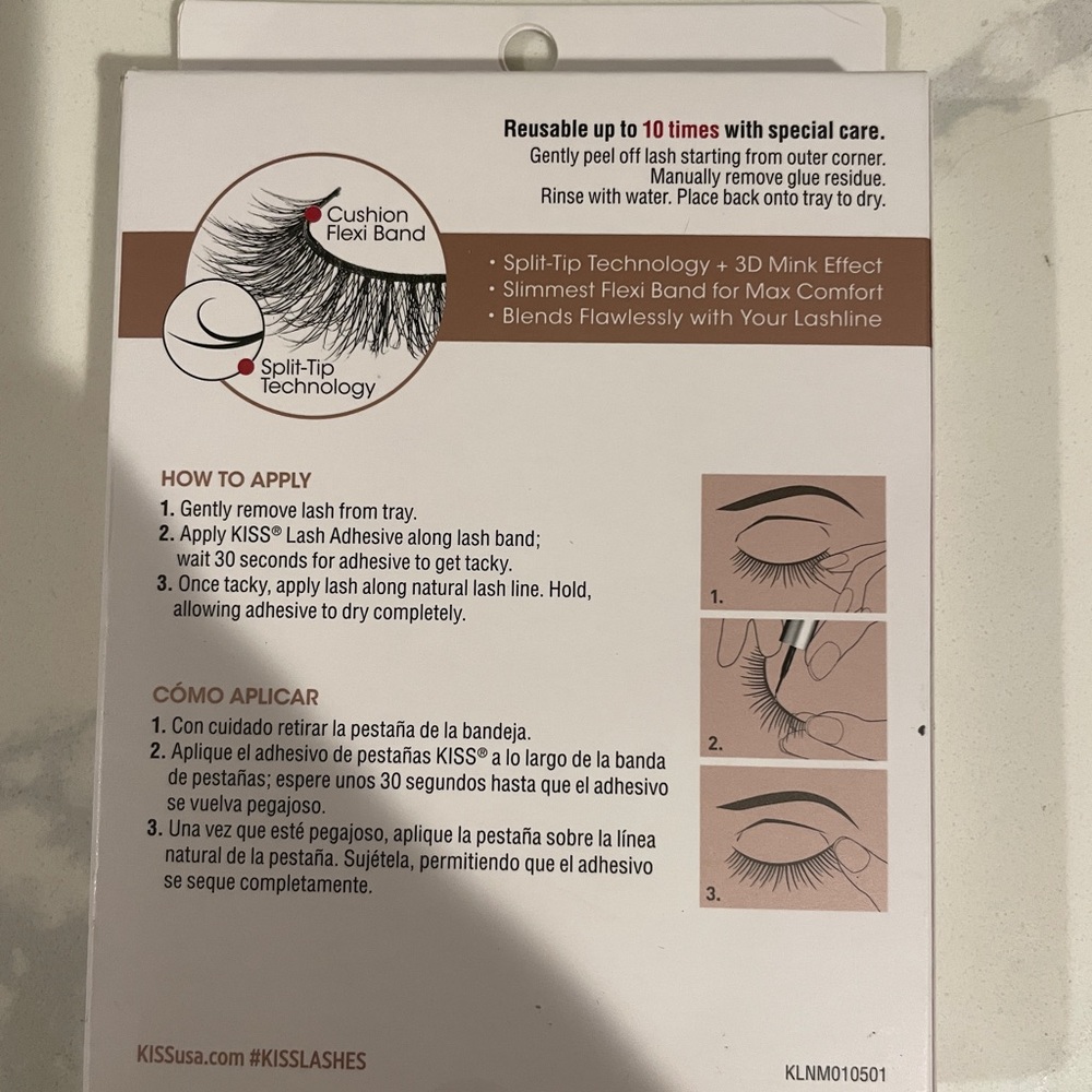 FREE KISS Naked Drama False Lashes - Ruffle - Picture 7 of 7